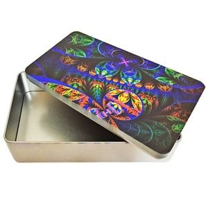 Eclectic CHAKRA Rectangular Accessories Tin Box